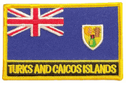 Turks and Caicos Patch with Name