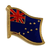 Tuvalu FLag Lapel Pin - Single