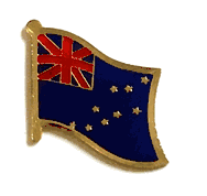 Tuvalu FLag Lapel Pin - Single