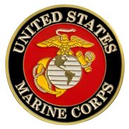 U.S. Marine Lapel Pin - Emblem