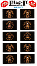 U.S. Navy Decal Stickers - 50 per package