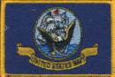 U.S. Navy Flag Patch - Rectangle