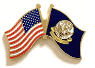 U.S. Navy Lapel Pin - Double