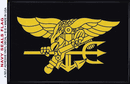 U.S. Navy Seals Flag Decal - Large