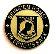 U.S. POW/MIA Lapel Pin - Emblem