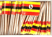 Uganda Flag Toothpicks