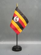 Uganda Miniature Flag