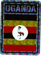Uganda Vinyl Reflective Decal