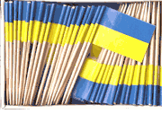 Ukraine Flag Toothpicks 