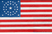 Union Civil War 34 Star Circular Military Polyester Flag