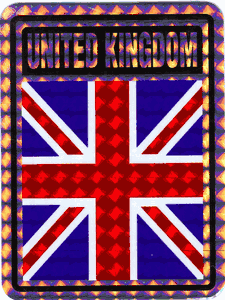 United Kingdom Vinyl Reflective Decal