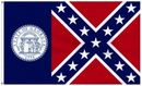 Georgia (old design - 1956 Version) Polyester 3'x5' 