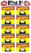 New Brunswick Flag Stickers 50 Stickers per package