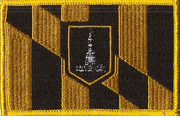 Baltimore City Flag Patch