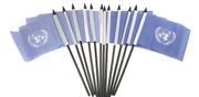 United Nations 4"x6" Polyester - 12 Per Pack