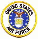 United States Air Force Round Seal Patch