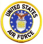 United States Air Force Round Seal Patch