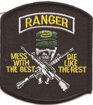 United States Army Ranger Patch - Mess with the Best