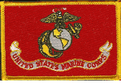 United States Marine Corps Flag Patch