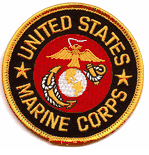United States Marine Corps Round Seal Patch