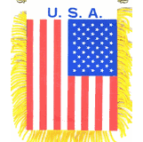 Mini Fanion Drapeau Lettonie – Banderole Rétroviseur Auto – Guirlande Décoration Voiture Pays Balte