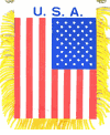 United States Mini Window Banner