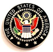 United States Seal Round Lapel Pin