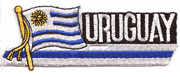 Uruguay Descriptive Flag Patch