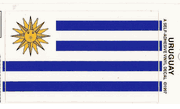 Uruguay Flag Decal Stickers