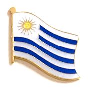 Uruguay Flag Lapel Pin - Single