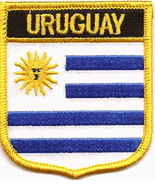 Uruguay Flag Shield Patch