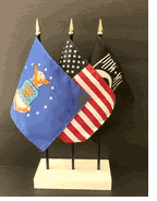 US Air Force 3 Flag Set