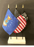 US Air Force 3 Flag Set
