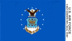 US Air Force Flag Decals 