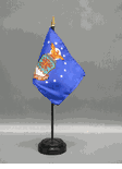 US Air Force Flag Miniature Stick 4" x 6"