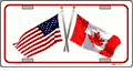 US and Canada License Plate