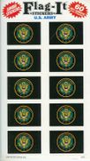 US Army Decal Stickers - 50 per package