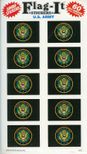 US Army Decal Stickers - 50 per package