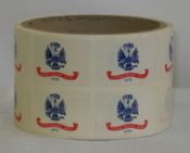 US Army Flag Stickers - Roll of 250