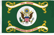 US Army Retired Polyester Flag 