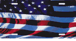 US Patriotic Flag License Plates $7.95