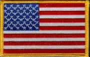 US Flag Patch - Rectangle