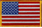 US Flag Patch - Rectangle