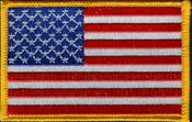 US Flag Patch - Rectangle