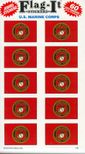 US Marine Corps Decal Stickers - 50 per package