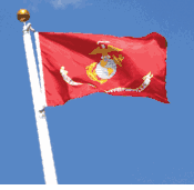 US Marine Corps Nylon Flag - 3' x 5' 