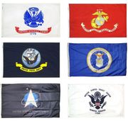 US Military Flags