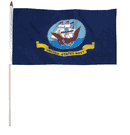 US Navy Flag 12"x18" 