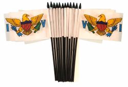 US Virgin Islands 4"x6" Polyester - 12 Pack