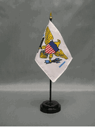 US Virgin Islands Miniature Flag